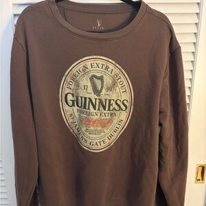 Vintage Guinness Chocolate Brown Crewneck sweatshirt